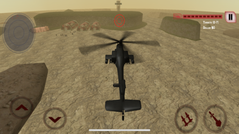 武装直升机战斗直升机 3D 空袭截图