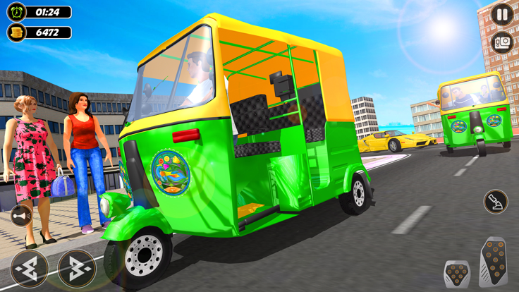 Indian Auto Rickshaw Drive 3D好玩吗 Indian Auto Rickshaw Drive 3D玩法简介