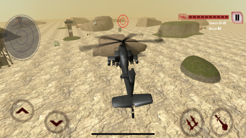 武装直升机战斗直升机 3D 空袭截图4