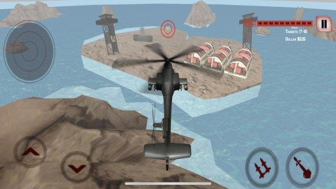 武装直升机战斗直升机 3D 空袭截图1