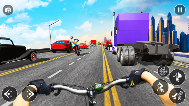 Crazy Traffic Bicycle Rider好玩吗 Crazy Traffic Bicycle Rider玩法简介