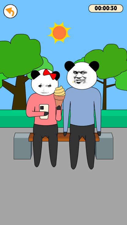 沙雕情侣恶搞日常截图4