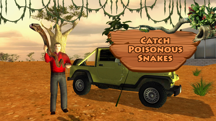 蛇捕手和野生动物吉普车驱动器好玩吗 蛇捕手和野生动物吉普车驱动器玩法简介