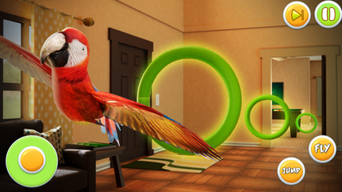 鹦鹉模拟器宠物世界3D截图1