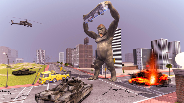 愤怒的大猩猩城市横冲直撞3D好玩吗 愤怒的大猩猩城市横冲直撞3D玩法简介
