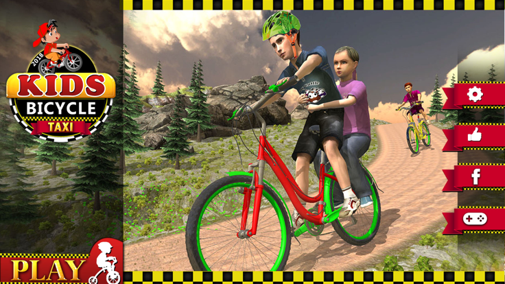 Kids BMX Bicycle Taxi Sim 2018好玩吗 Kids BMX Bicycle Taxi Sim 2018玩法简介
