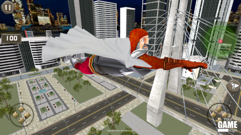 Super Santa Flying Hero截图