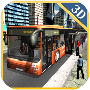 公共汽车司机责任和城市运输sim