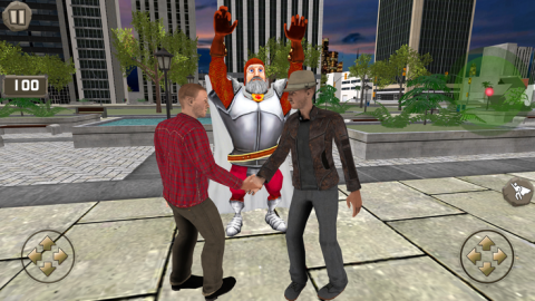 Super Santa Flying Hero截图1