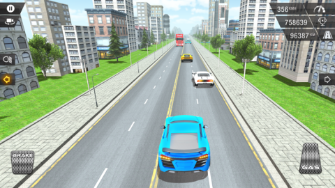 Racing In Car  Traffic Fever截图3