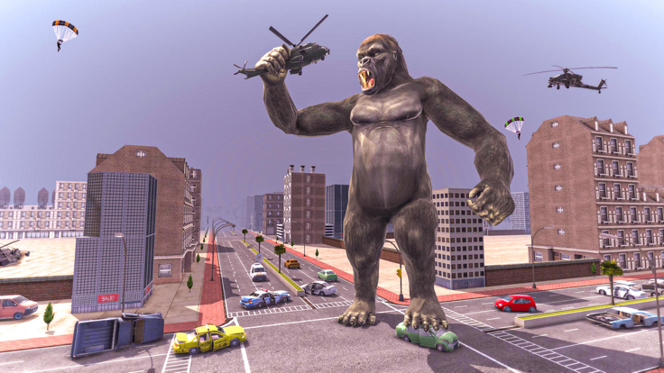 愤怒的大猩猩城市横冲直撞3D好玩吗 愤怒的大猩猩城市横冲直撞3D玩法简介