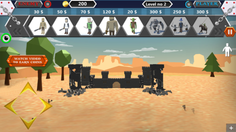 River Site Castle War截图