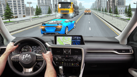 Racing In Car  Traffic Fever截图2