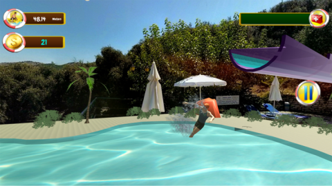 Slip And Slide On Tubing Slide截图3