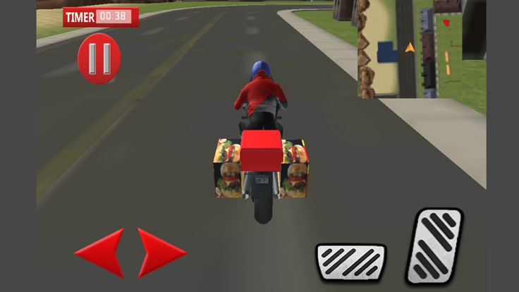快餐摩托车交付和自行车骑手模拟好玩吗 快餐摩托车交付和自行车骑手模拟玩法简介