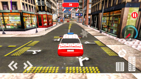 赛车圣诞 3D截图1