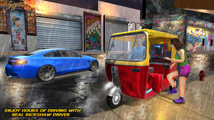 Tuk Tuk Auto Rickshaw 3D Sim好玩吗 Tuk Tuk Auto Rickshaw 3D Sim玩法简介