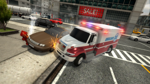 救护车紧急救护模拟真实救援截图1