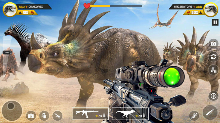 怪物猎人恐龙fps 3D 生存离线枪好玩吗 怪物猎人恐龙fps 3D 生存离线枪玩法简介