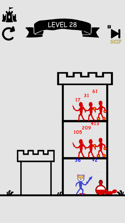 火柴人城堡截图3