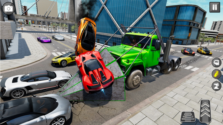 大卡车碰撞模拟器好玩吗 大卡车碰撞模拟器玩法简介
