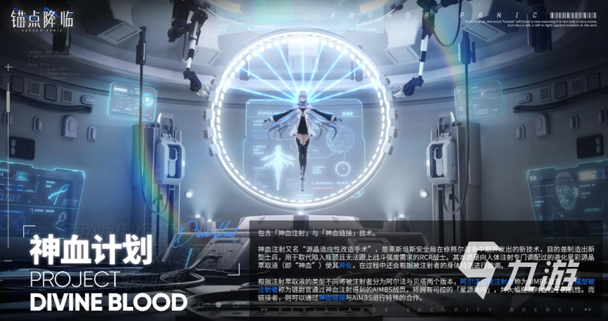 锚点降临神血计划是什么 锚点降临神血计划档案介绍
