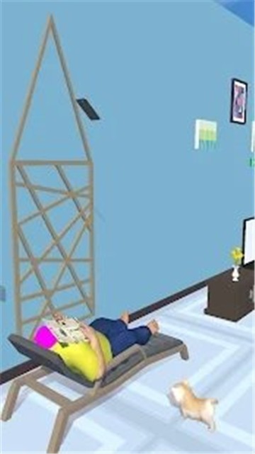 手机在房间里跳跃截图
