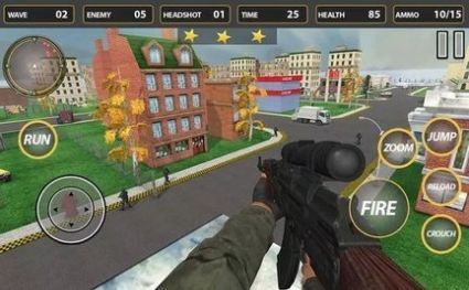 现代反恐英雄射击3D截图2