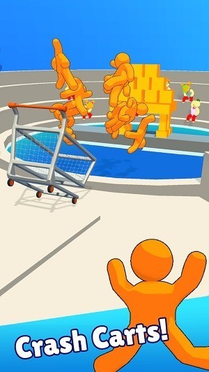 人群溢出截图