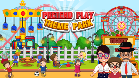 Town Theme Park Life截图