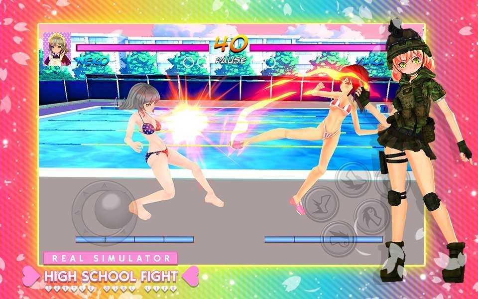 高中女生战斗模拟器2D好玩吗 高中女生战斗模拟器2D玩法简介