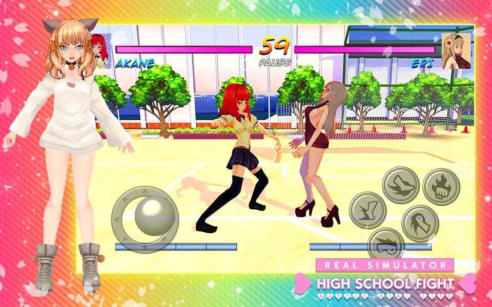 高中女生战斗模拟器2D好玩吗 高中女生战斗模拟器2D玩法简介