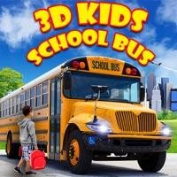 3D孩子校车司机加速器