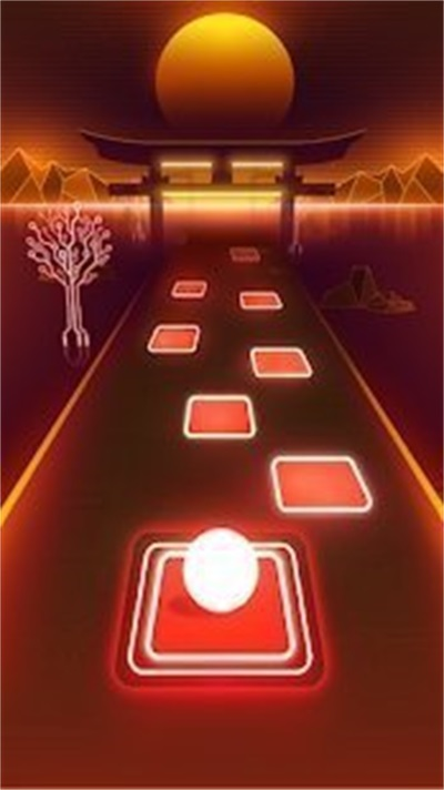瓷砖音乐跳跳球截图1