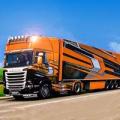 卡车停车场欧洲货运货车驾驶3D加速器