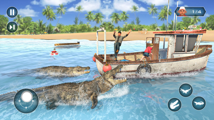 饥饿的鳄鱼动物模拟好玩吗 饥饿的鳄鱼动物模拟玩法简介