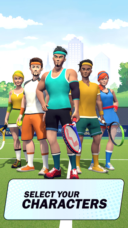 网球 超级明星 3D截图3