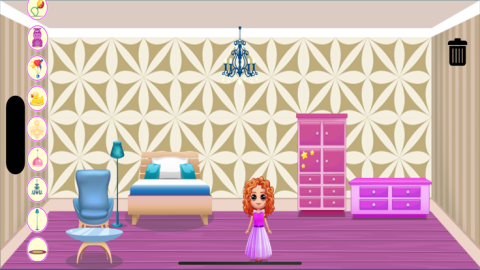 Doll House Land Game截图2