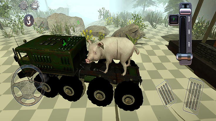 泥泞运输模拟驾驶卡车拉猪好玩吗 泥泞运输模拟驾驶卡车拉猪玩法简介