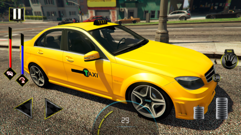 SUPER Taxi Driving 2022截图