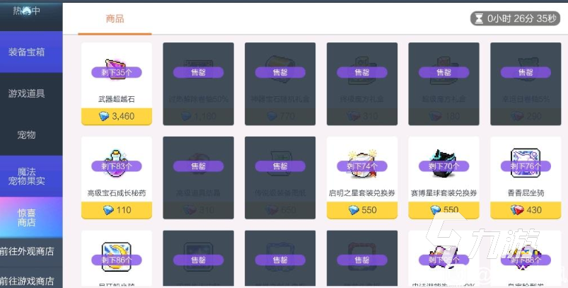 冒险岛枫之传说惊喜商店是什么 惊喜商店说明