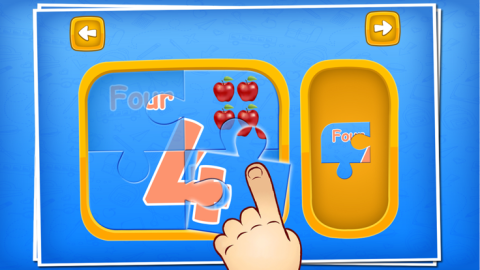 Preschool Kids Number Puzzles截图3