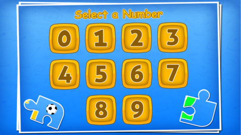 Preschool Kids Number Puzzles截图1