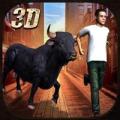 Crazy Angry Bull Attack 3D Run Wild and Smash