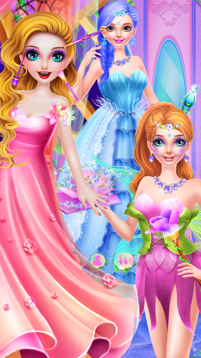 仙女公主装扮化妆截图1
