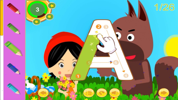 卡通ABC儿童英语字母书写好玩吗 卡通ABC儿童英语字母书写玩法简介
