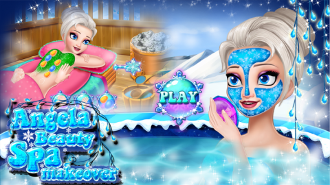 安吉拉公主冰雪化妆水疗和打扮截图4
