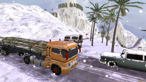 雪卡车模拟器3D截图1