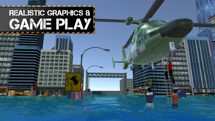 城市直升机救援＆飞行sim好玩吗 城市直升机救援＆飞行sim玩法简介