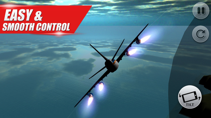 3D喷气式飞机模拟飞行好玩吗 3D喷气式飞机模拟飞行玩法简介